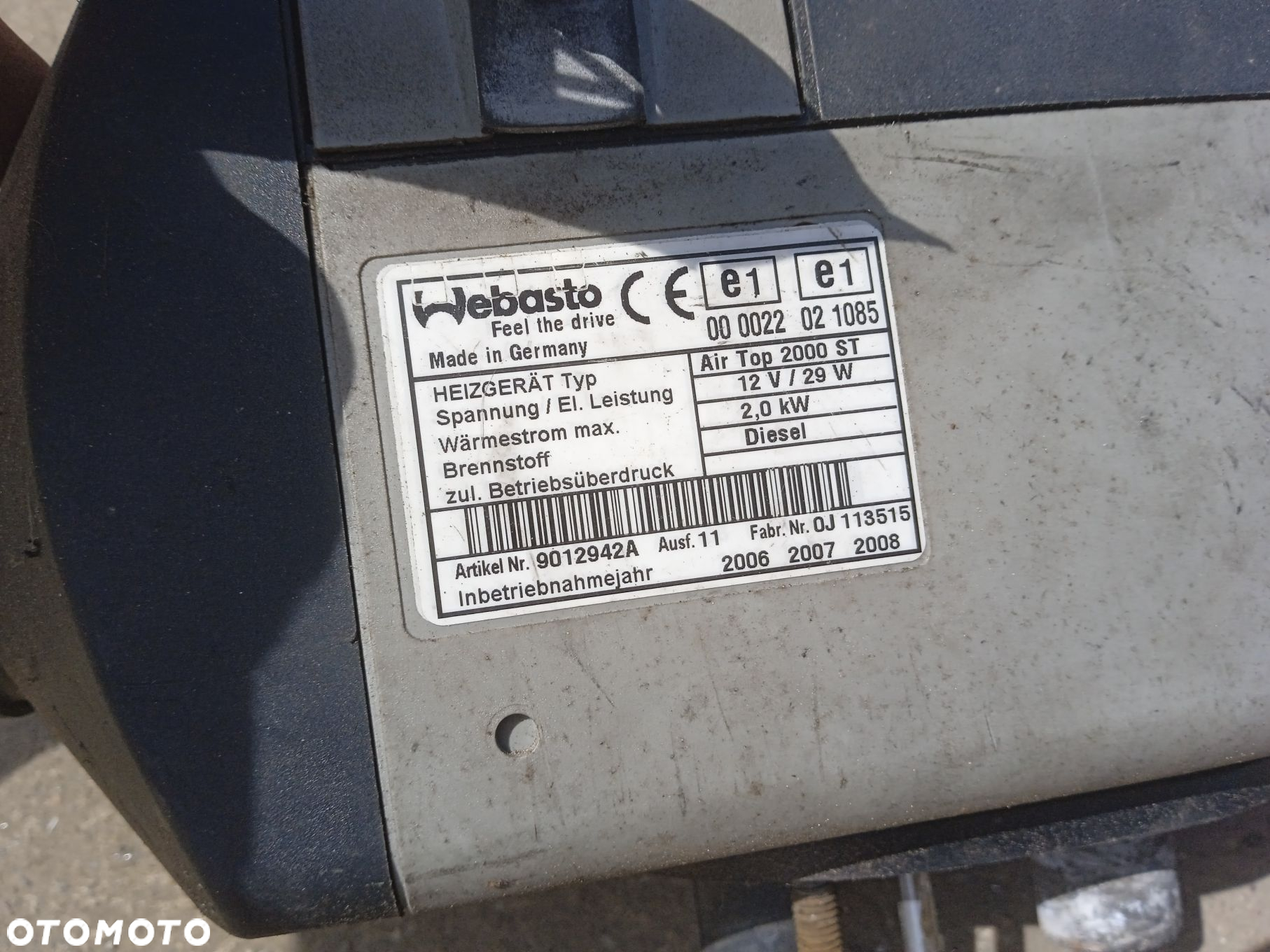 WEBASTO 9012942A

 MERCEDES
 SPRINTER W903 313 - 5