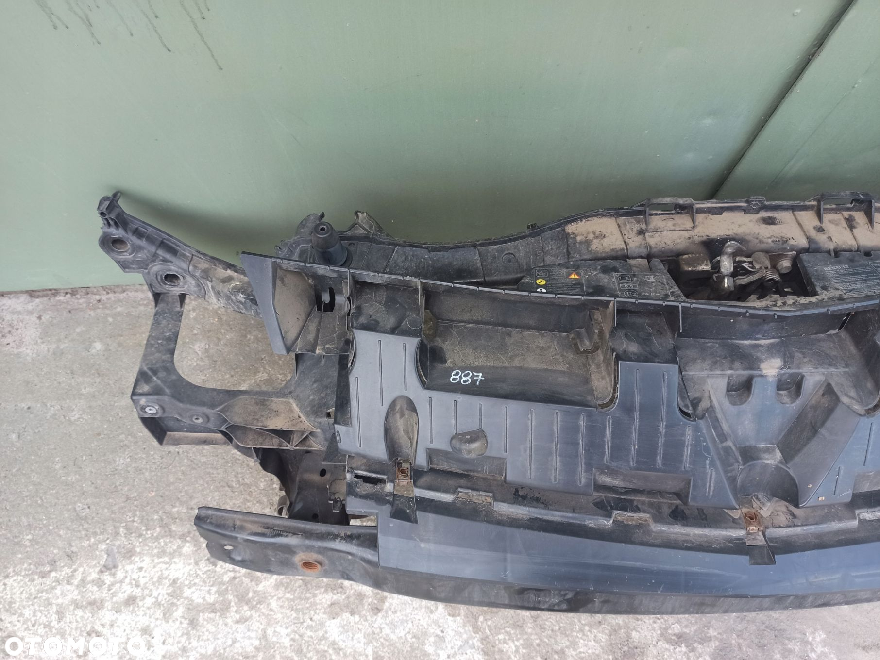 Pas przedni wzmocnienie belka pod zderzak RENAULT KANGOO II 08-14 - 8