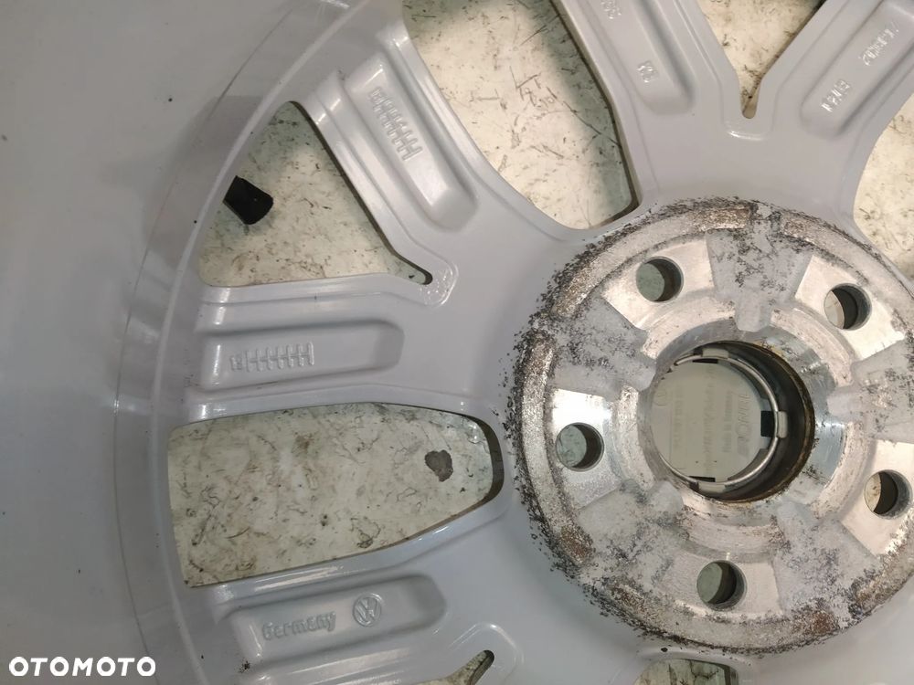 VW TIGUAN PASSAT GOLF JETTA SCIROCCO ARTEON 7X18 ORYGINALNE FELGI ALUMINIOWE R18 ET43 OPONY HANKOOK ZIMA 235/55 KOŁA KOMPLET - 11