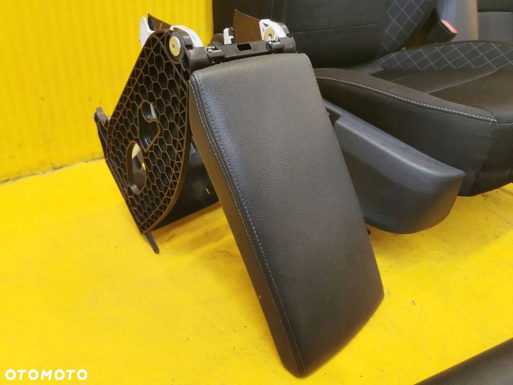 Skoda Superb III SEDAN FOTEL FOTELE KANAPA BOCZKI TUNEL CZARNY KOMPLET 17r. - 11