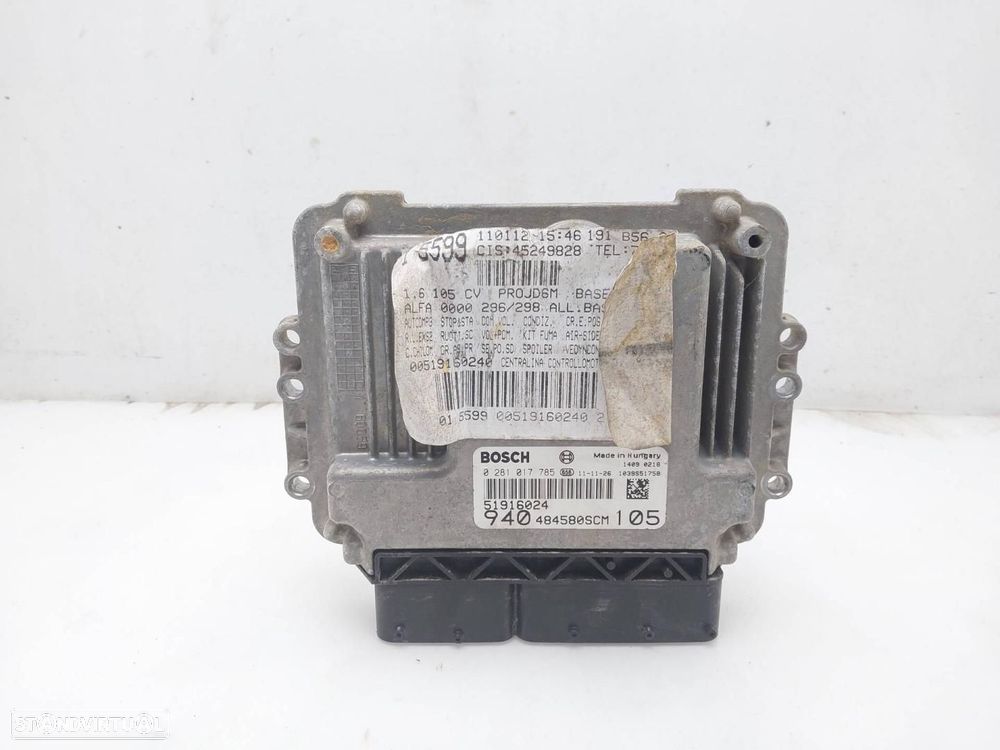 CENTRALINA DO MOTOR UCE ALFA ROMEO GIULIETTA 191 - 1