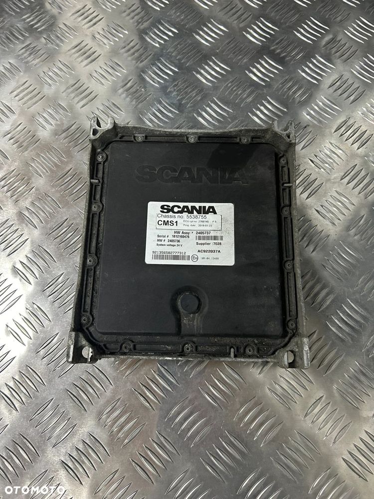 KOMPUTER STEROWNIK ZAWIESZENIA PODWOZIA ECU CMS1 SCANIA NTG - 1
