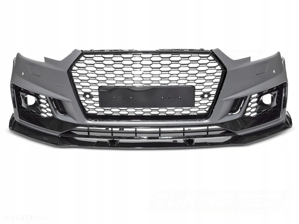 Zderzak przod Grill Kratki Tuning R S 4 Line look Audi A4 b9 8w 0 2015-2019 - 1