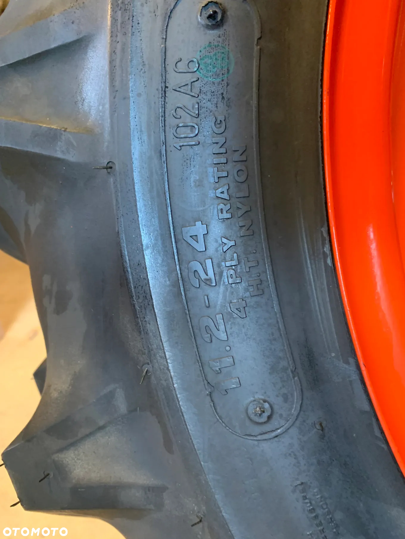 FV 23% Nowa Opona 11,2-24 BRIDGESTONE FARMSERVIS LUG-F odpowiednik  280/85/24 Opona + Felga Kubota Koła - 4