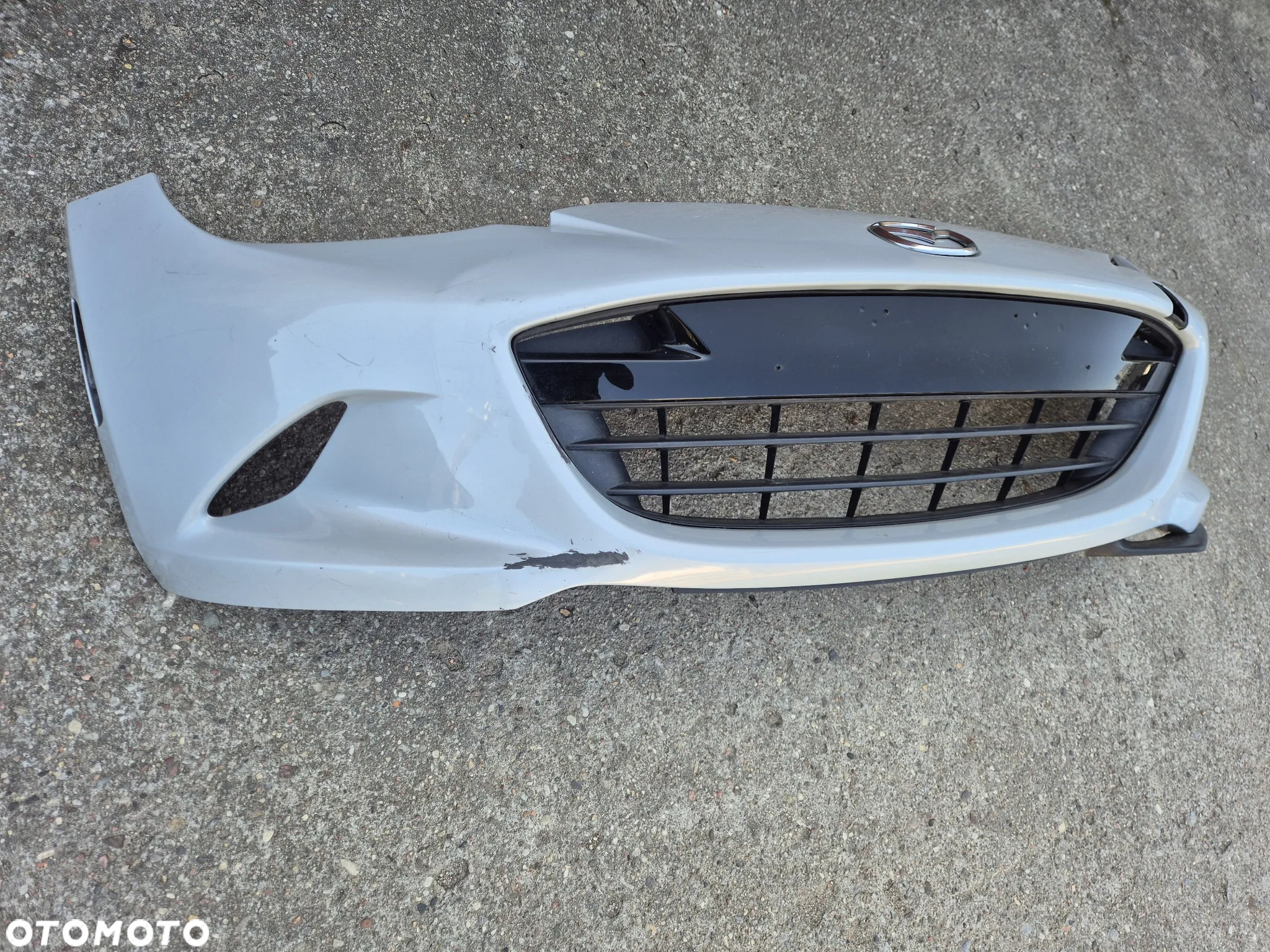 Mazda Mx5 IV ND 15- zderzak przedni kratka grill spoiler - 2