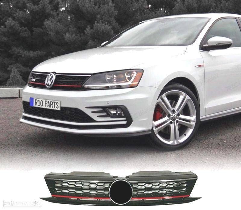 GRELHA FRONTAL VOLKSWAGEN VW JETTA 15-19 LOOK GLI - 1