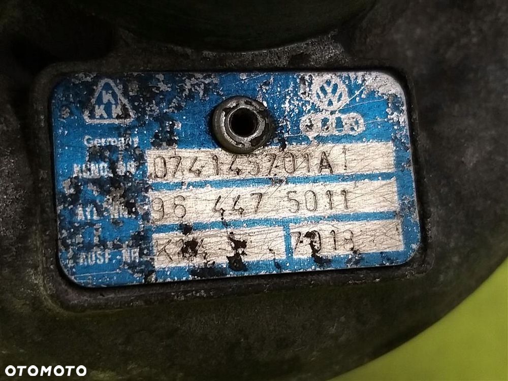 Turbosprężarka turbina VW Transporter  T4 1992-2003 2.5 TDI KOD:AFK - 3