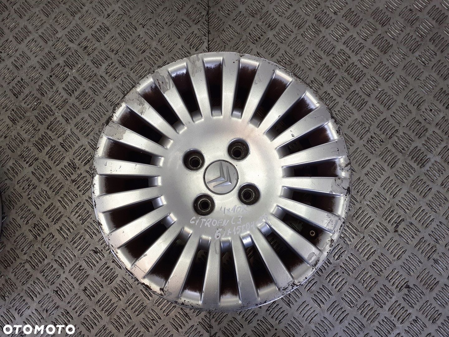 FELGI 15” ALUMINIOWE KOMPLET CITROEN C3 I 1.4 - 5