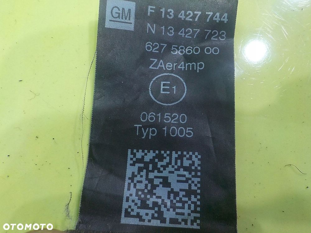 CORSA E 1.2 B 15r 3D pas bezpieczenstwa z napinaczem lewy przod 607707500H - 3