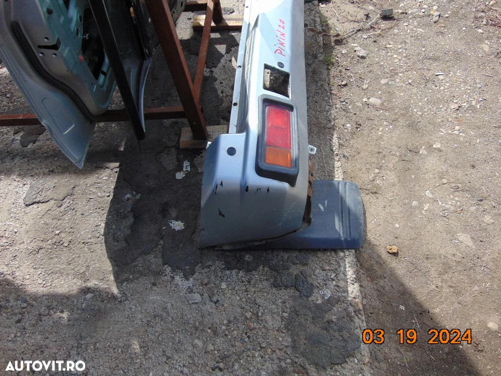 Bara spate Mitsubishi Pinin 1999-2006 bara spate completa stop stopuri aparatori noroi - 2