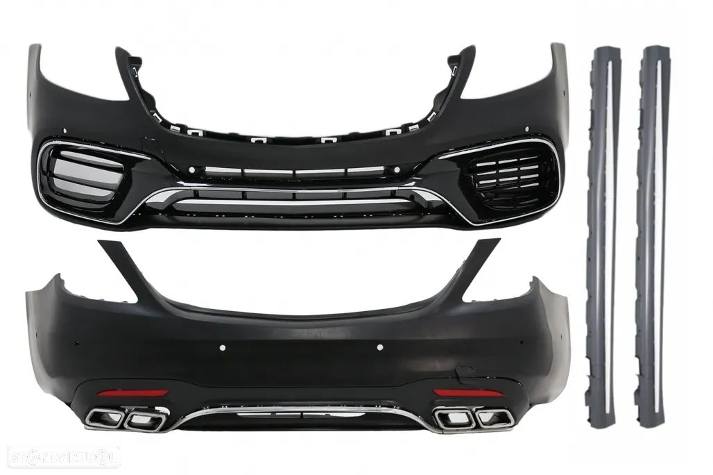 Body Kit Mercedes S W222 Facelift (2017 a 2020) Look S63 - 1