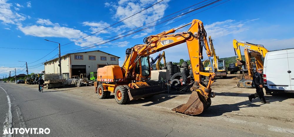 Caterpillar CAT M313 D Excavator pe roți - 8