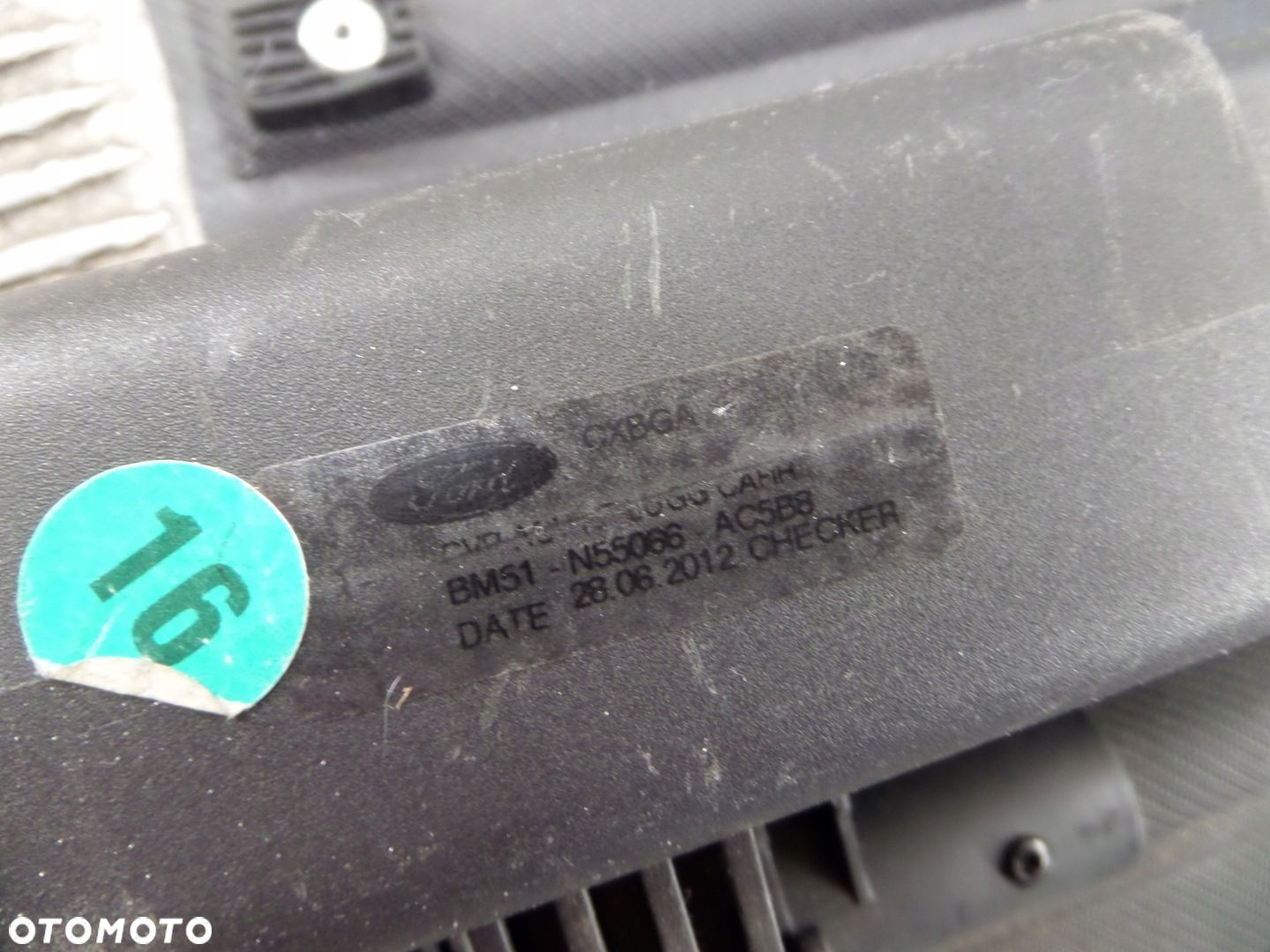 ROLETA BAGAZNIKA SPRAWNA CZARNA FORD FOCUS 3 III MK3 BM51-N55066-AC5B8 - 1