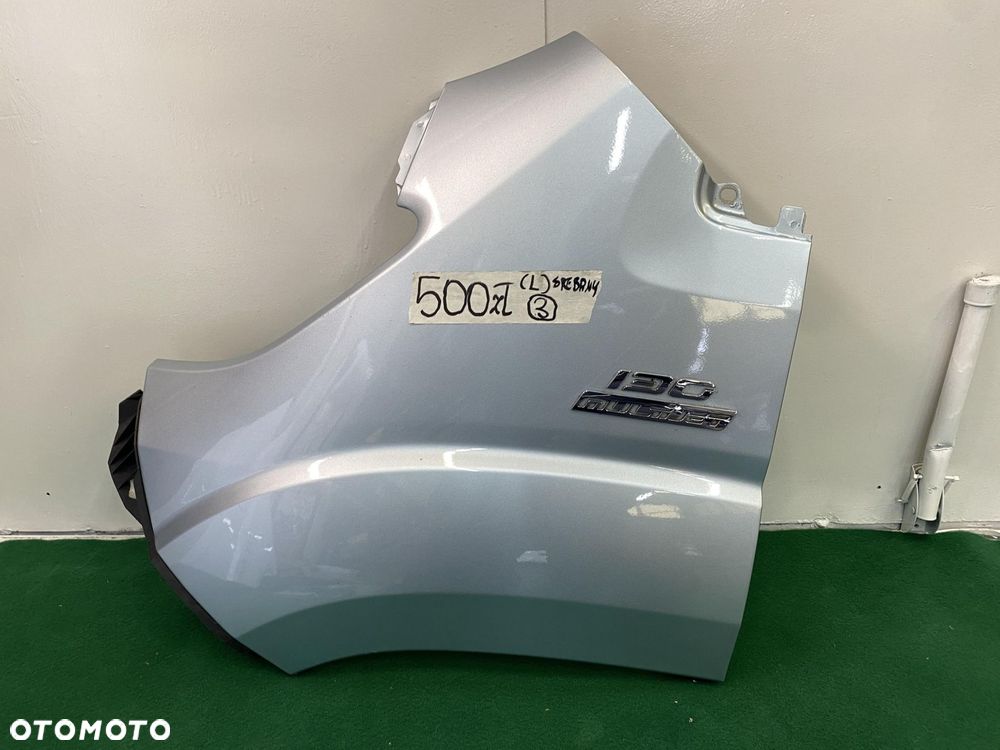 DUCATO BOXER JUMPER 14- BŁOTNIK PRZEDNI PRZÓD LEWY SREBRNY METALIK - 1