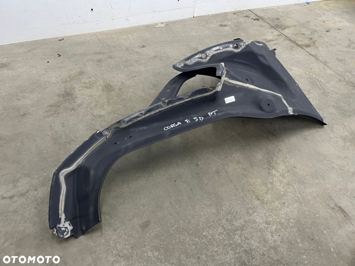 Ćwiartka Opel Corsa E 5drzwi 14-19r prawy pas tylny wzmocnienie prawy okular lampy wewnętrzny fartuc - 2