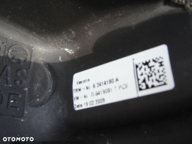VW PHAETON KIEROWNICA SKÓRA DREWNO ORYGINAŁ NOWA - 4