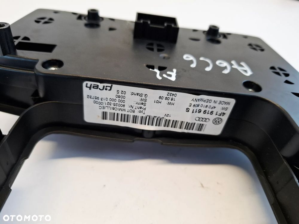 Panel Sterownik MMI Radia Sterowania 4F1919611S - 9