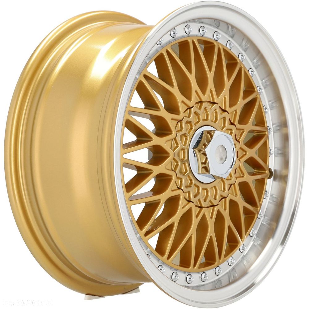 4x Felgi 14 m.in. do BMW 3 E21 E30 VW Golf Jetta HONDA CRX Civic V VI EG6 MAZDA MX-5 - BY479 (BK5616 - 6