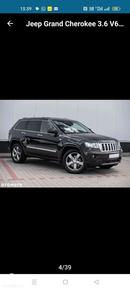 Jeep Grand Cherokee 3.6 V6 Overland - 4