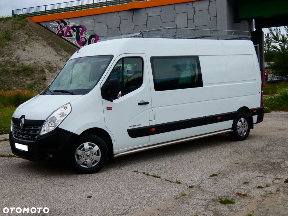 Renault MASTER 2.3DCI BRYGADÓWKA L3 H2 dubelkabina 7 osób - 2