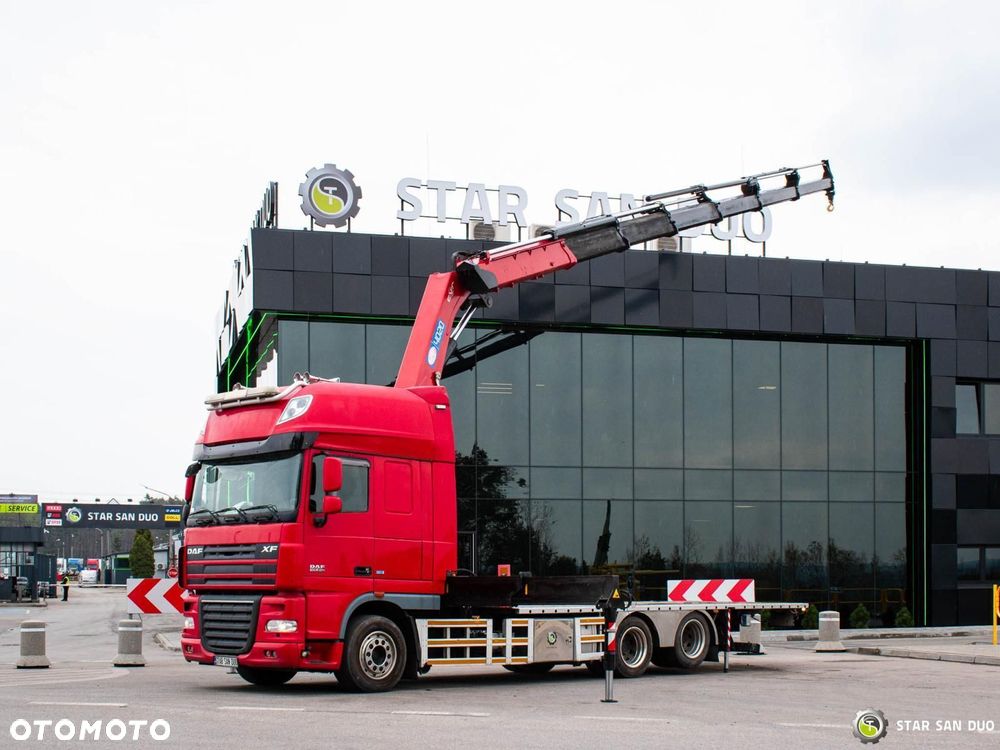 DAF XF 105.510 6x2 HMF 4020 HDS Żuraw - 2