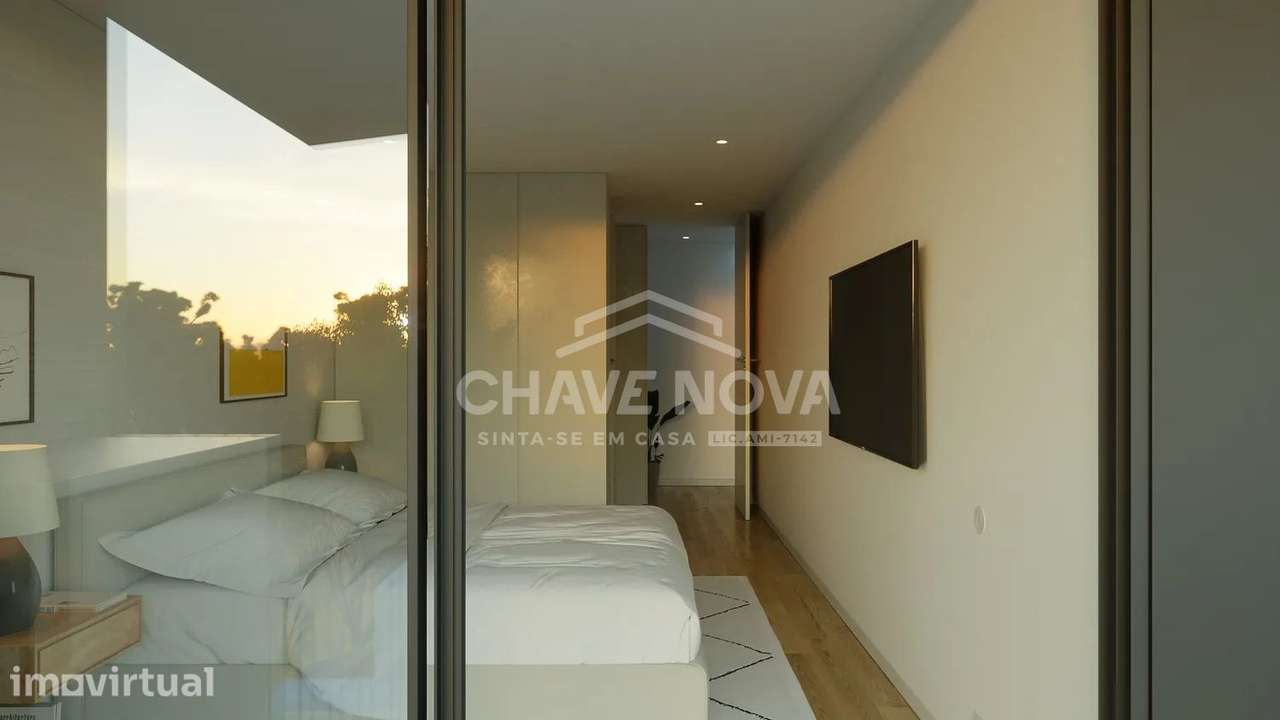 T2 Novo c/ Varanda e Garagem em Mafamude (Centro de Gaia) - Grande imagem: 4/9