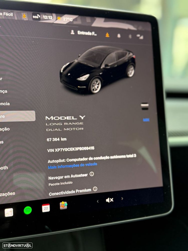 Tesla Model Y Long Range Tração Integral - 23