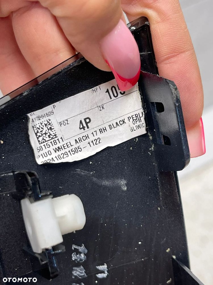 OPEL GRANDLAND X LIFT 2021- ZDERZAK PRZÓD PRZEDNI / LISTWY PDC KOLOR BLACK PERLA ORYGINAŁ - 19