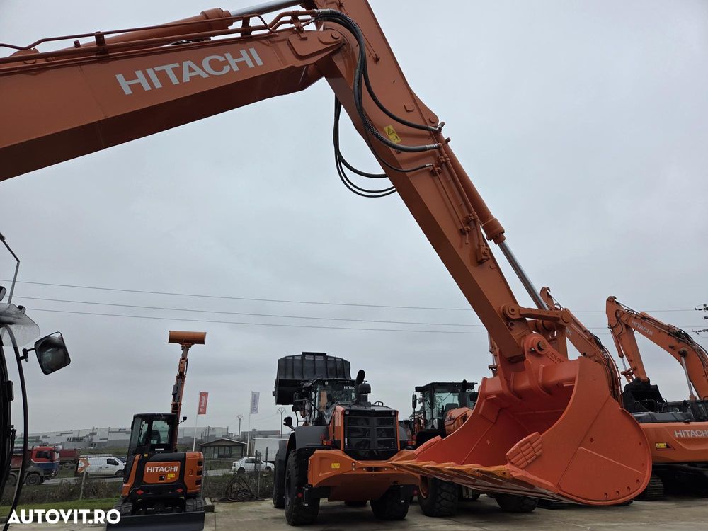 Hitachi LANDCROSS ZX130-7, 2025, 15,5t, LAMA, Ad sapare 7m, Inst picon, Inst rotire, camera spate, camere laterale, latime 2,49m, consum 5,5l/ora, ridica 7,5tone, garantie extinsa, posibilitate leasing-PROMOTIE 129.900 EUR+Tva - 22