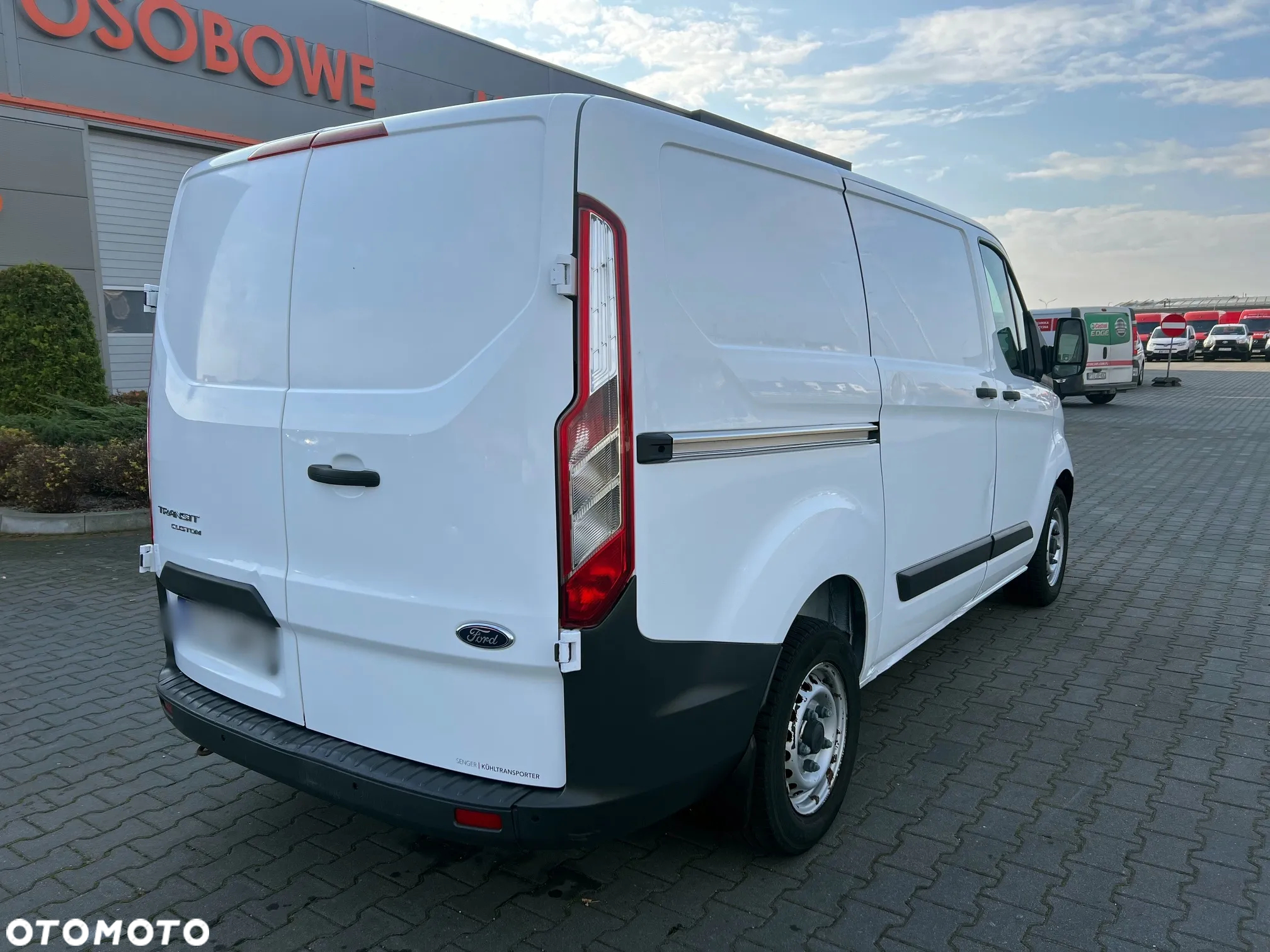 Ford Transit Custom Blaszak Chłodnia Izoterma Zarejestrowany w PL - 5