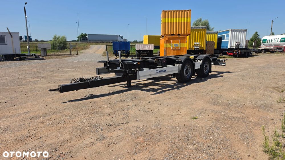 Krone 27.500zł netto TANDEM KRONE BDF 7.45-7.80M 2020 ROK DHL DACHSER DPD DOLNY ZACZEP OPONY 385/55R22.5 ST.BDB MOŻLIWOŚĆ TRANSPORTU - 2