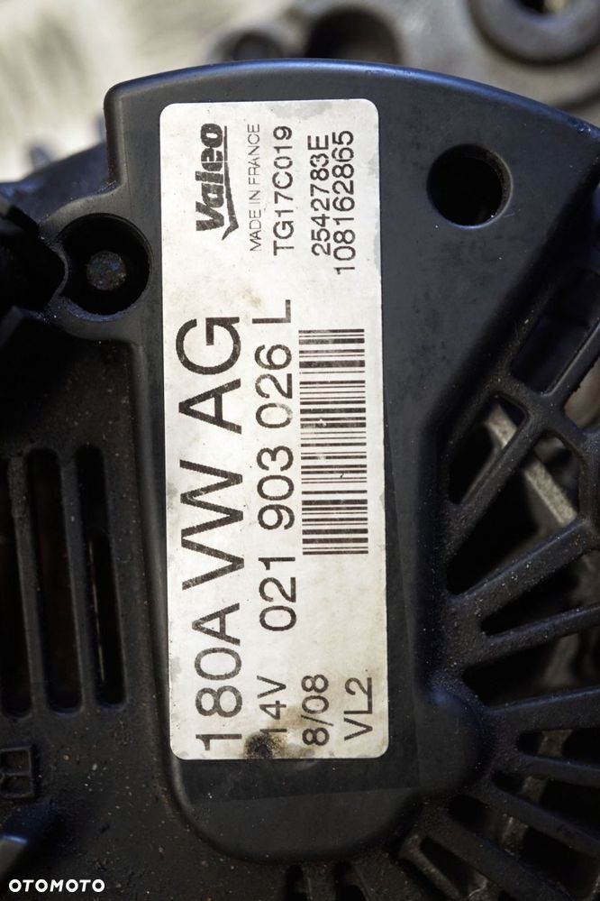 ALTERNATOR PASSAT B6 2.0 TDI 021903026L 180A VOLKSWAGEN 2005-2010 - 22