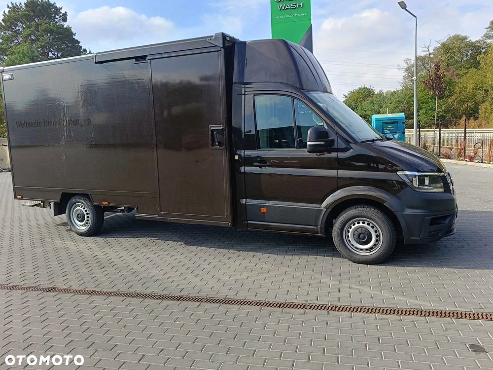 Volkswagen Crafter Kontener Pocztowy Niskopodłogowy Sklep Foodtruck Koniowoz Poczta Euro 6 179 tys Przebiegu - 4