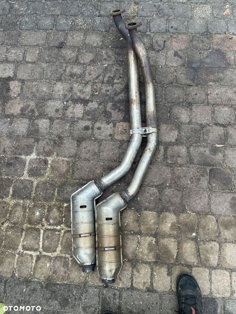 portki tłumik środkowy katalizator wydwch bmw e39 2.8 i - 1