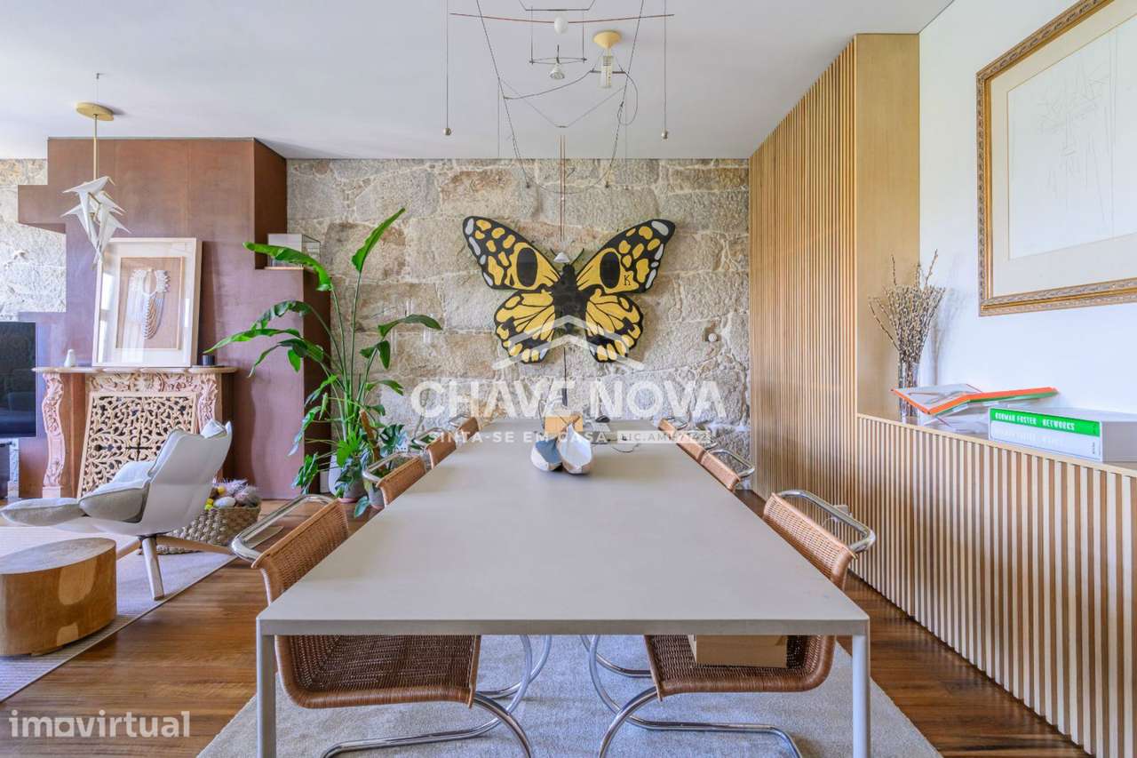 Moradia Geminada V4 c/ Piscina e Vistas Desafogadas sobre o Rio Douro - Grande imagem: 5/25