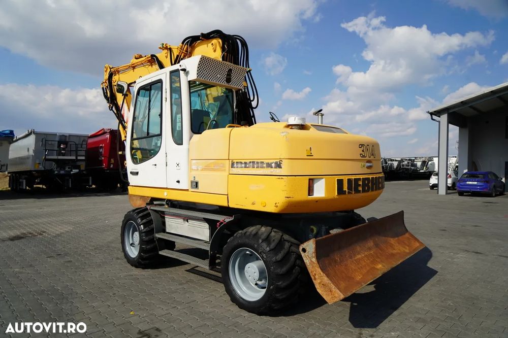 Liebherr A314 LITRONIC / EXCAVATOR PE ROȚI / AER CONDIȚIONAT / - 10