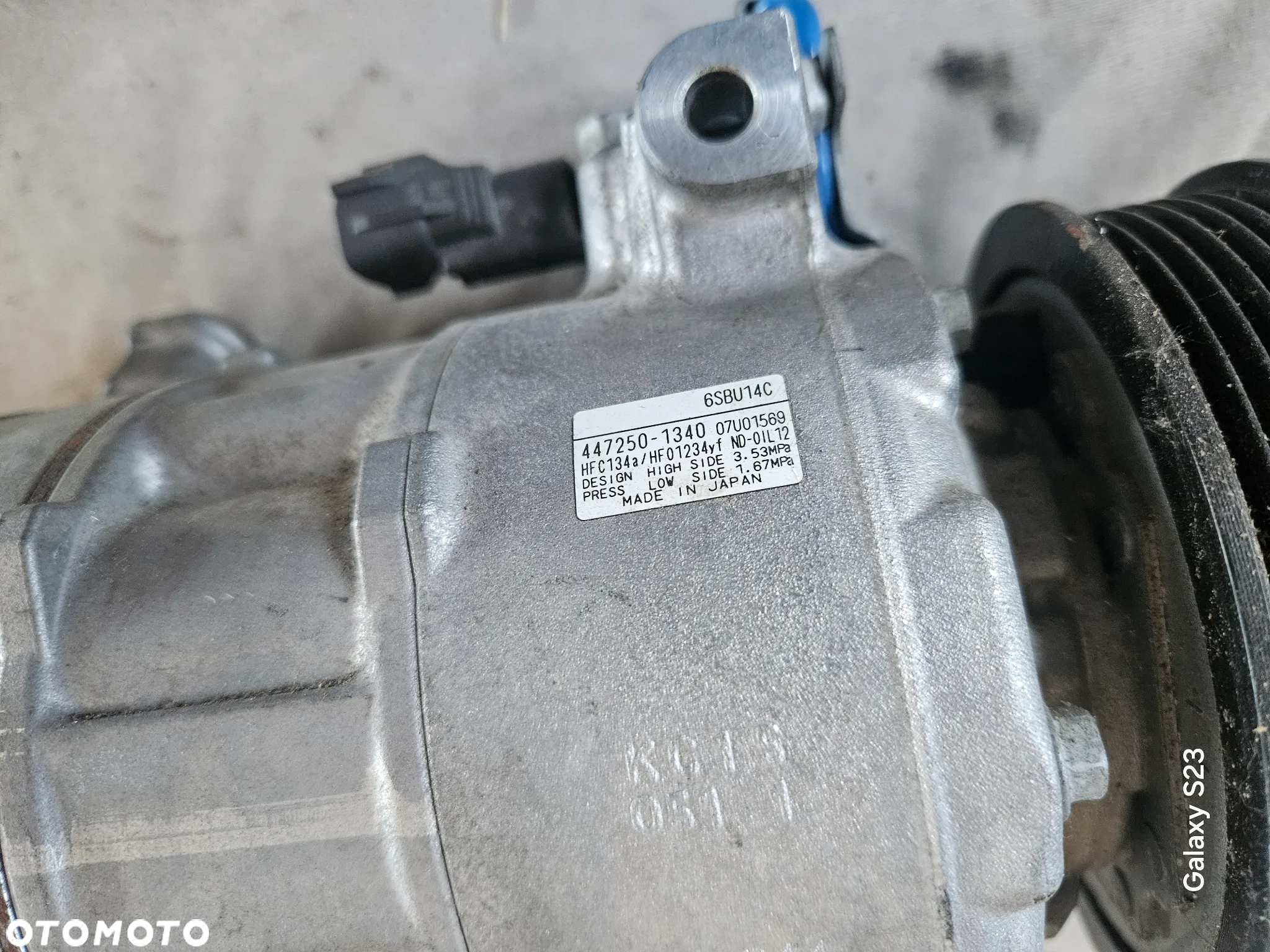 Sprężarka pompa kompresor klimatyzacji JEEP COMPASS 1,6 M-JET MC447140-0881 - 6