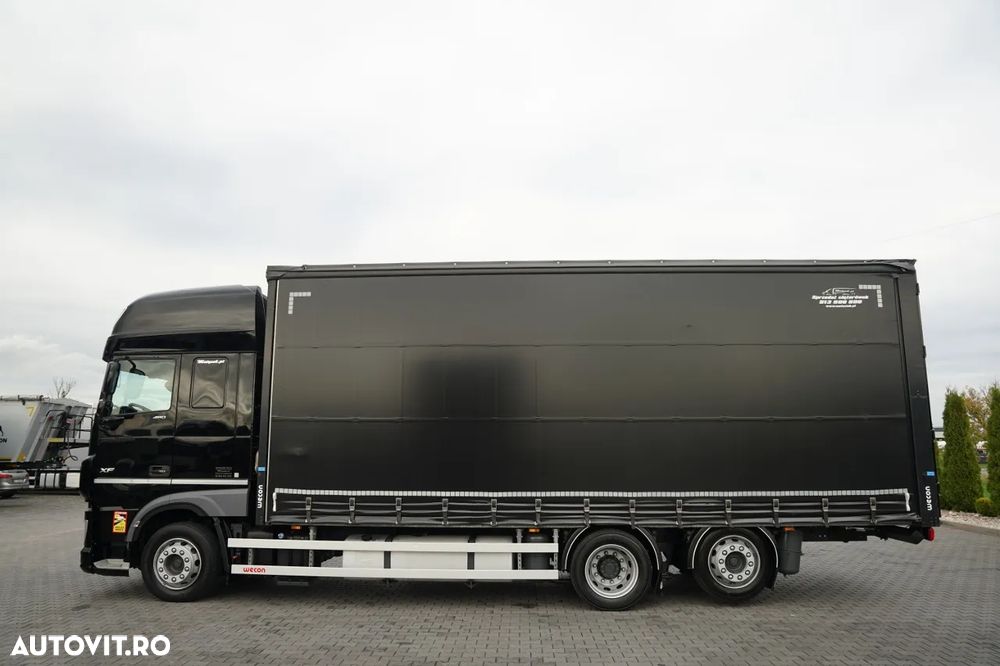 DAF XF 480 / CAMION RIGID - 7,7 M / 6X2 /  I-PARK COOL / AXĂ RIDICABILĂ / PLAFON RIDICABIL / EURO 6 - 4