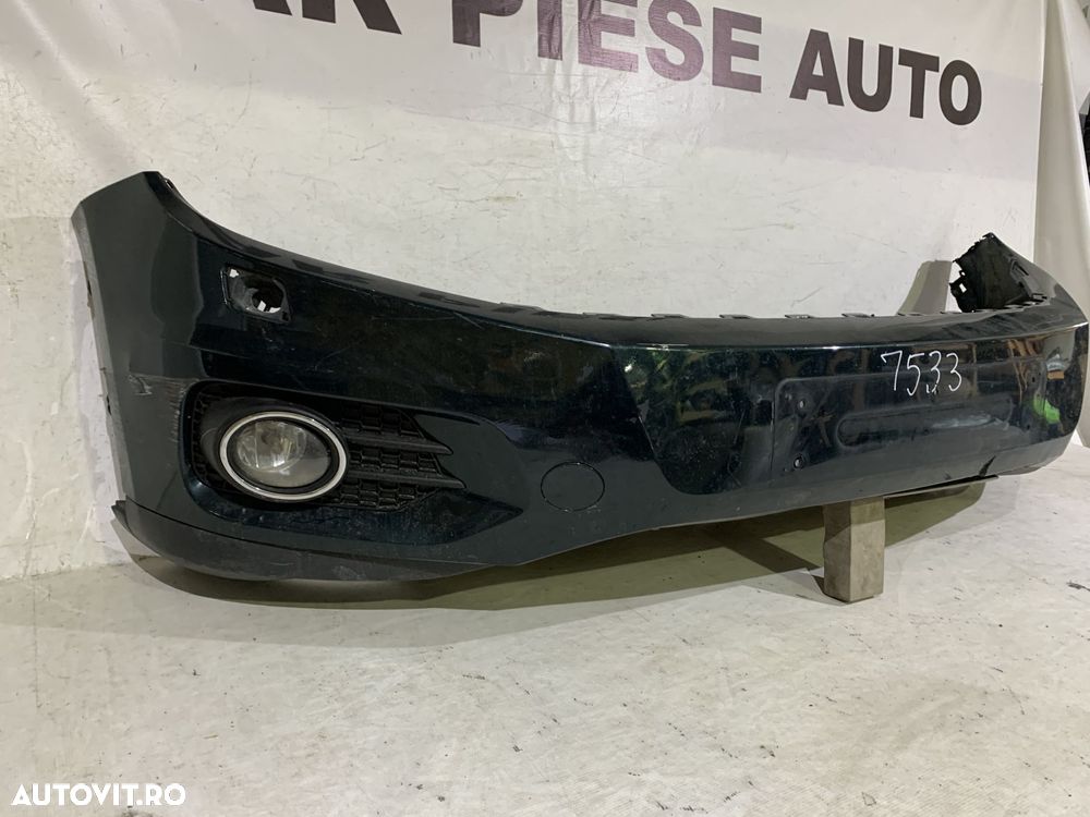 Bara fata, VW Tiguan All Space, 2011, 2012, 2013, 2014, 2015, 2016, cod origine OE 5N0807221T, cu gauri pentru spalatori faruri, completa. - 13