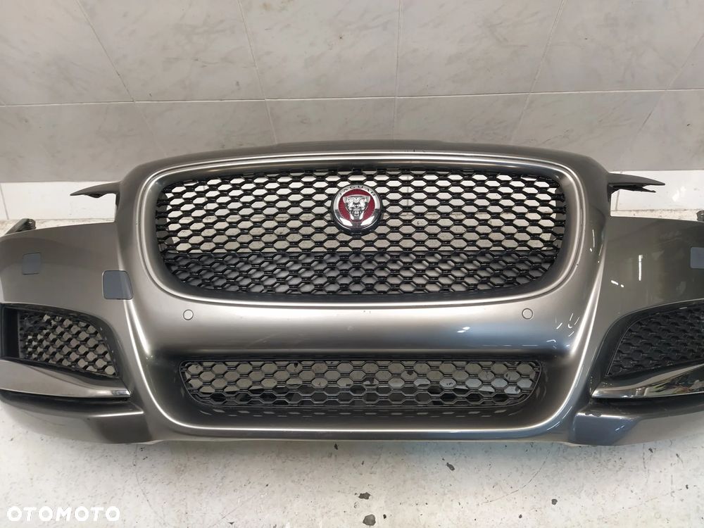 JAGUAR XF X260 ZDERZAK PRZÓD PRZEDNI KOMPLETNY 4XPDC SPRYSKIWACZE GRILL ATRAPA CHŁODNICY ZNACZEK WIĄZKA ORYGINAŁ - 10