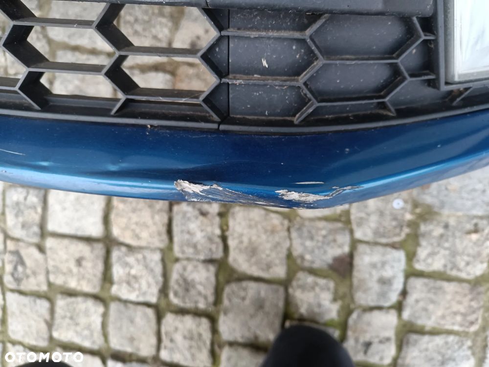 Zderzak przedni Skoda Octavia 3 III Przód Atrapa Grill Halogeny LF5W - 32