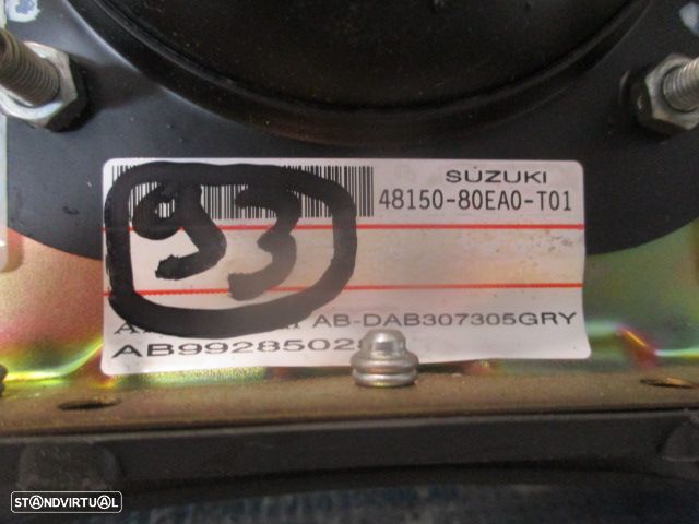 Kit Airbags 7391580EA0 4815080EA0 3891080E00   SUZUKI SWIFT 2000 1.0I 53CV 3P CINZA SEM TABLIER - 9