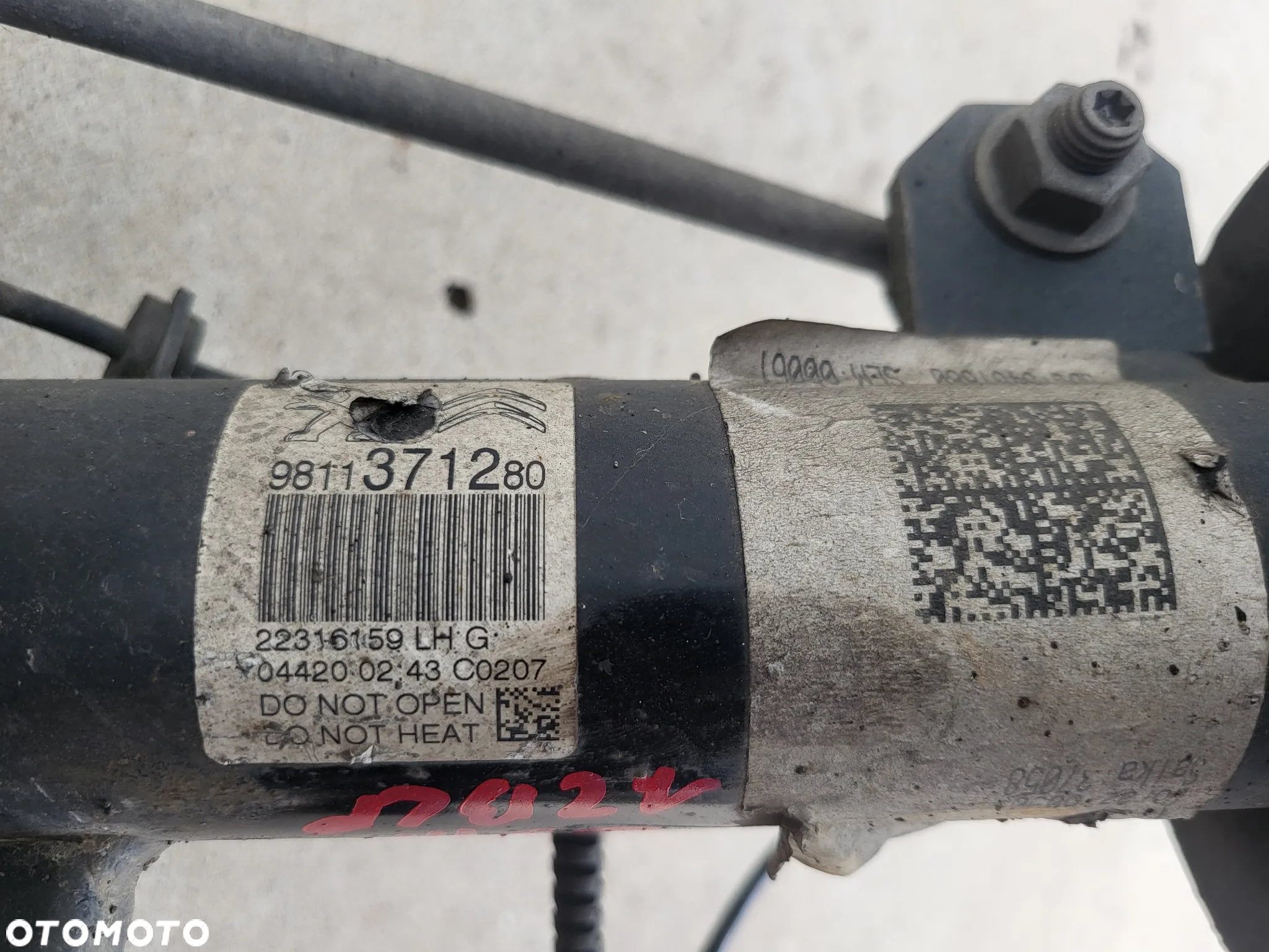 Amortyzator macperson lewy przedni Citroen C3 III - 4