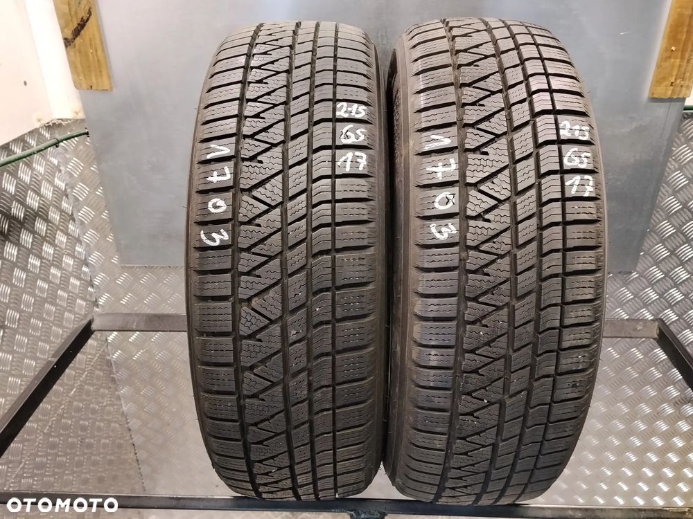 2x Kumho WinterCraft WS71 SUV 215/65/17 99V nr.1703 7,5mm - 1