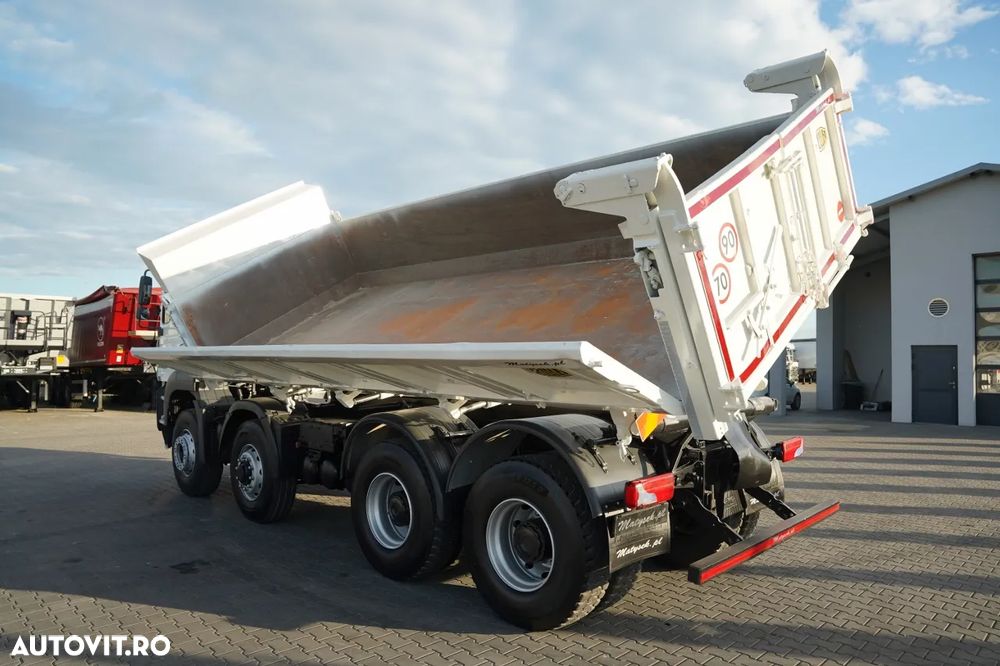 MAN TGA 35.480 / 8x6 / BASCULATOR CU 2 LATE / HYDRODOLT / MEILLER KIPPER / MANUAL / CAMERĂ - 12