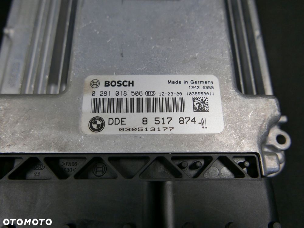 bmw f30 f31 komputer silnika n47 zestaw startowy - 2