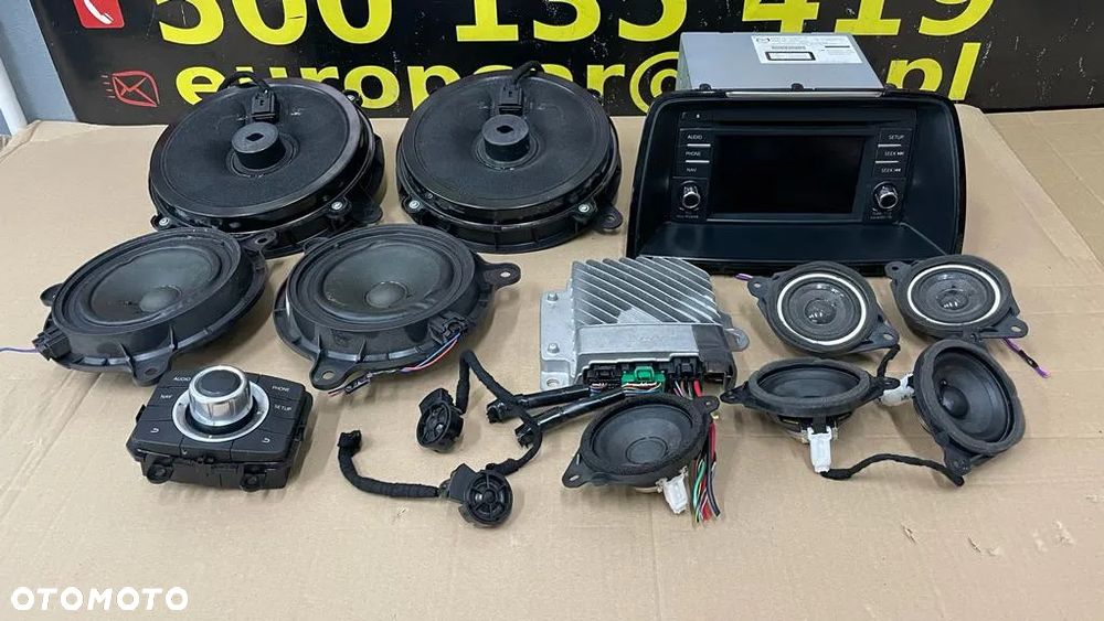 MAZDA 6 III GJ KOMBI RADIO GŁOŚNIKI WZMACNIACZ BOSE GHP966920A GHR966DV0A - 2