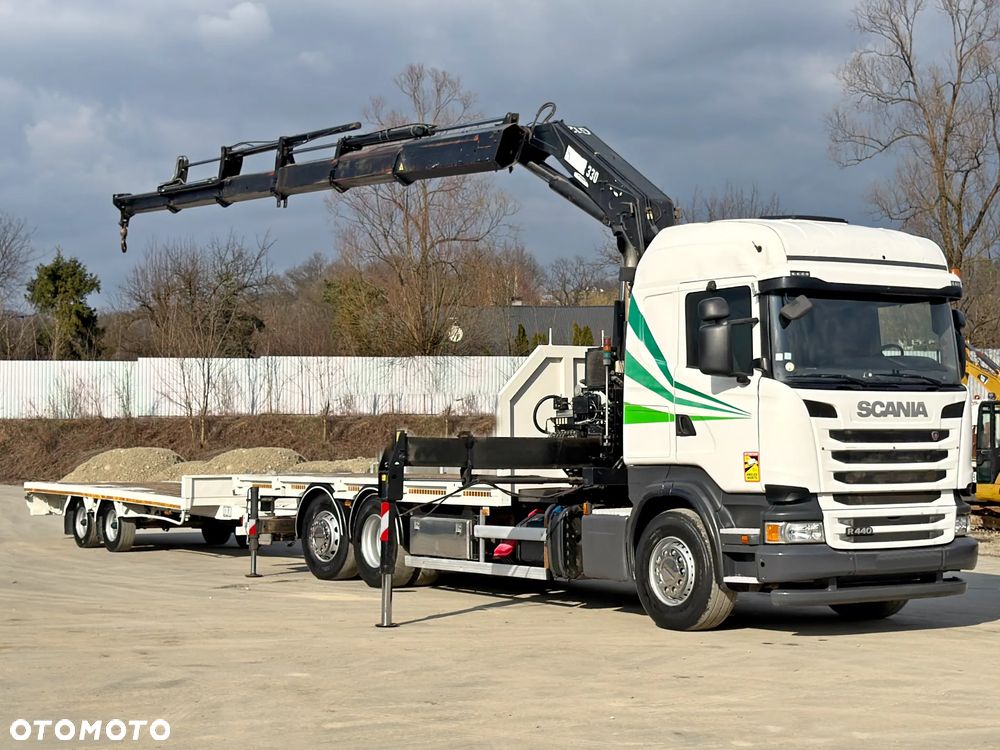 Scania R 440 * HIAB 330 - 5 + PILOT + PRZYCZEPA * STAN BDB - 2