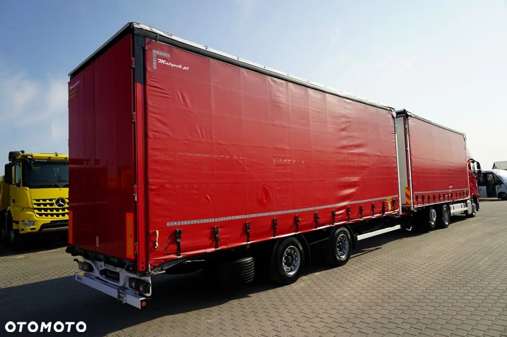 Volvo FH 460 / ZESTAW TANDEM / 120 M3 / PRZEJAZDOWY / I-SAVE / KLIMA POSTOJOWA / OŚ PODNOSZONA SKRĘTNA / WIELTON / PLANDEKA ZBROJONA - 6
