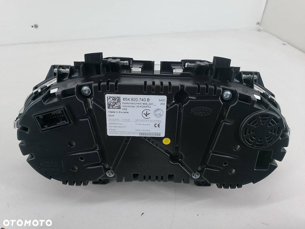 ZESTAW STARTOWY IMMO SKODA KAMIQ 05E907309H  2Q0937090C  2Q0905861A 1.5 TSI - 13